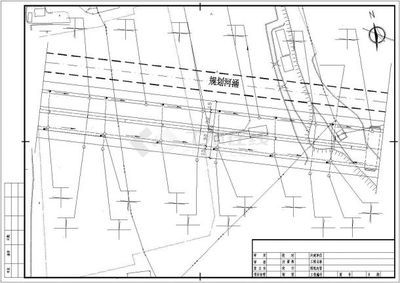 某市政道路排水工程设计cad图纸,含设计说明