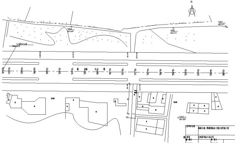 市政工程给排水道路排水工程竣工图设计施工说明[陕西]市政工程-道路