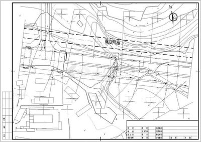 某市政道路排水工程设计cad图纸,含设计说明