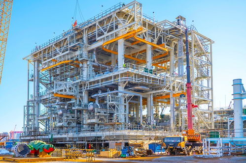 中海油建造lng工厂核心工艺模块交付