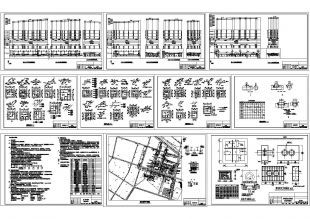 小城镇基础设施热力管网设计施工图