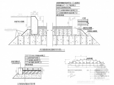 [重庆]双向四车道市政道路工程图纸130张(含雨污水 照明)